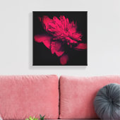 Toile Peony Abstrait Floral Art (Insitu(Salon))