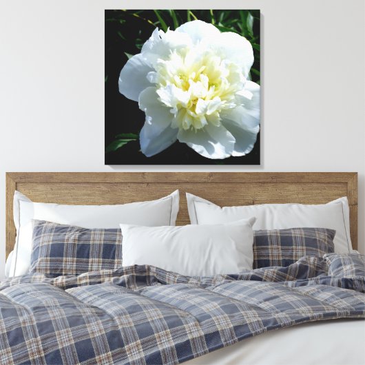 Toile Peony blanc (Insitu(Chambre))
