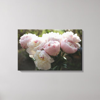 Toile Peony Canvas Art