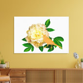 Toile Peony et Bird (Insitu(Salon))