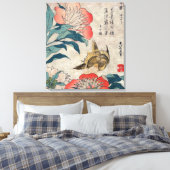 Toile Peony et Canary, Katsushika Hokusai (Insitu(Chambre))