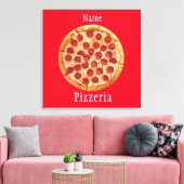 Toile Pepperoni Pizza Thunder_Cove (Insitu(Salon))