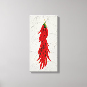 Toile Peppers Kitchen Art Pannel