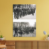 Toile Perceuse de fusil des Spartacistes (haut) (Insitu(Salon))