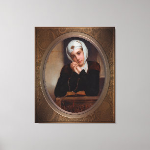 Toile Perdu dans la pensée par Henry Guillaume Schlesing