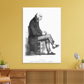 Toile Père Goriot, illustration de 'Le Pere (Insitu(Salon))