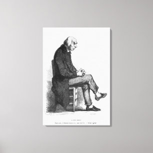 Toile Père Goriot, illustration de 'Le Pere