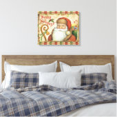 Toile Père Noël avec cadeaux (Insitu(Chambre))