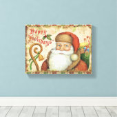 Toile Père Noël avec cadeaux (Insitu (Plancher de Bois))
