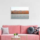 Toile Père Noël Barbara, Californie coucher de soleil mo (Insitu(Salon))