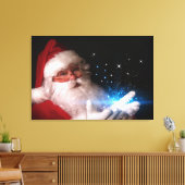 Toile Père Noël Believe #2 Christmas Art (Insitu(Salon))