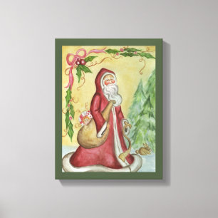 Toile Père Noël Canvas Art Imprimer