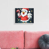 Toile Père Noël Chicken Joy (Insitu(Salon))
