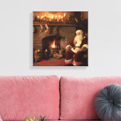 Toile Père Noël Cosy Nook (Insitu(Salon))