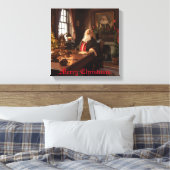 Toile Père Noël Cosy Nook (Insitu(Chambre))