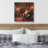 Toile Père Noël Cosy Nook (Insitu(Chambre))