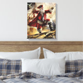 Toile Père Noël est un Pirate (Insitu(Chambre))