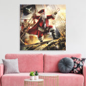Toile Père Noël Est Un Pirate (Insitu(Salon))