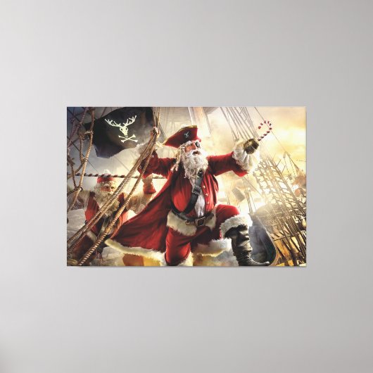 Toile Père Noël est un Pirate (Recto)