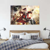 Toile Père Noël est un Pirate (Insitu(Chambre))