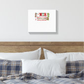 Toile Père Noël Infirmière Favorite, Joyeuse Infirmière, (Insitu(Chambre))