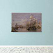 Toile Père Noël Maria della Salute (Insitu (Plancher de Bois))