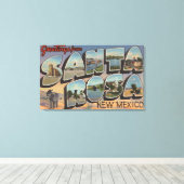 Toile Père Noël Rosa, Nouveau-Mexique - Scènes de grande (Insitu (Plancher de Bois))