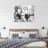 Toile Père Nous Vous Aimons Six Photo (Insitu(Chambre))