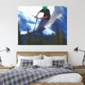 Toile Performance de pointe - Scooter Boy (Insitu(Chambre))