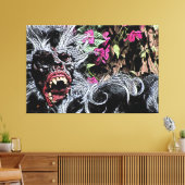 Toile Performance de rue 1 60x40 (150x100cm) waccna (Insitu(Salon))