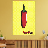 Toile Peri-Peri Chili Pepper Canvas (Insitu(Salon))