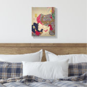 Toile Période Kansei de Tsukioka Yoshitoshi (Insitu(Chambre))