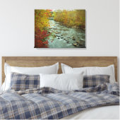 Toile Perkiomen Creek en automne Green Lane Pennsylvanie (Insitu(Chambre))