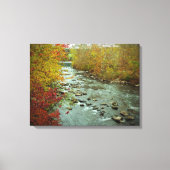 Toile Perkiomen Creek en automne Green Lane Pennsylvanie (Recto)