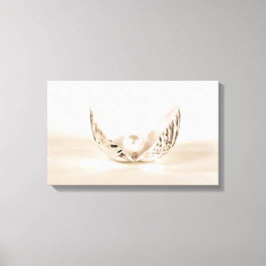 Toile perle en coquillage (Recto)