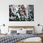 Toile Perle noire nommée et signée (Insitu(Chambre))