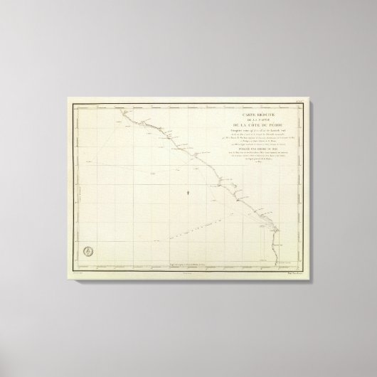 Toile Pérou, Chili (Recto)