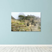 Toile Pérou, Machu Picchu. L'ancienne citadelle de (Insitu (Plancher de Bois))