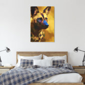 Toile Perro Salvaje Africano (Insitu(Chambre))
