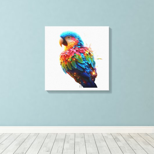 Toile Perroquet (Insitu (Plancher de Bois))