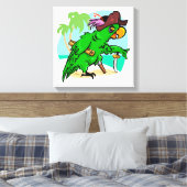 Toile Perroquet de pirates (Insitu(Chambre))