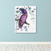 Toile Perroquet rose (Insitu (Plancher de Bois))