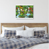 TOILE PERROQUETS AU PARADIS (Insitu(Chambre))