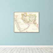 Toile Perse et Arabie (Insitu (Plancher de Bois))