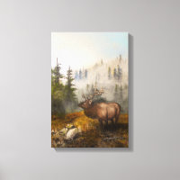 "Persévérance L'Élan" 12"x18" [plus lumineux/plus