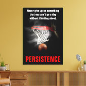 Toile Persistance Basketball Inspiration Motivation (Insitu(Salon))