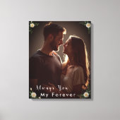 Toile ✅Personalized Couple Photo |Custom Engagement Gift (Recto)