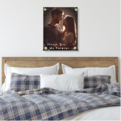 Toile ✅Personalized Couple Photo |Custom Engagement Gift (Insitu(Chambre))