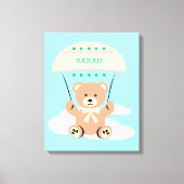 Toile Personalized Nursery wall Art (Recto)