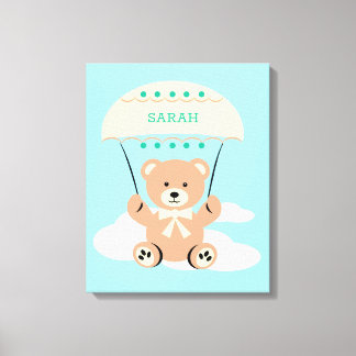 Toile Personalized Nursery wall Art